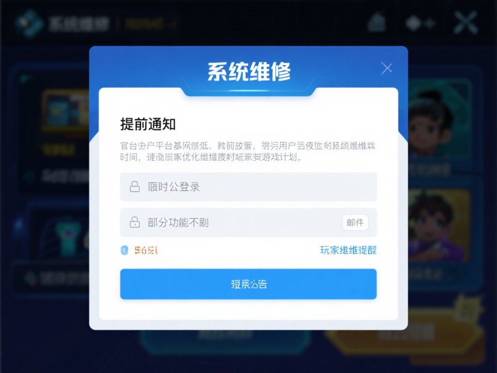 ag亚游维护 (ag亚游维护公告:平台升级优化,服务更贴心) 系统维护虽然重要,但不可避免地会给用户带来一定的困