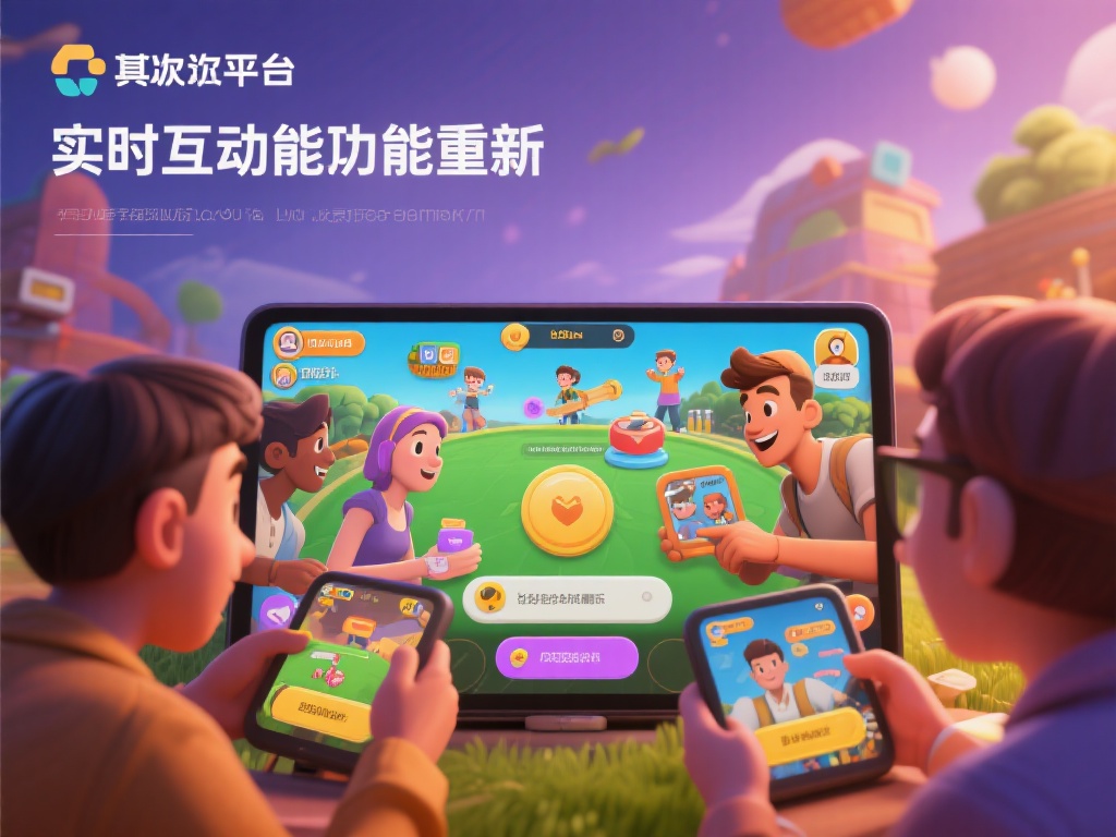 此外，平台的实时互动功能也值得一提。玩家可以在游戏