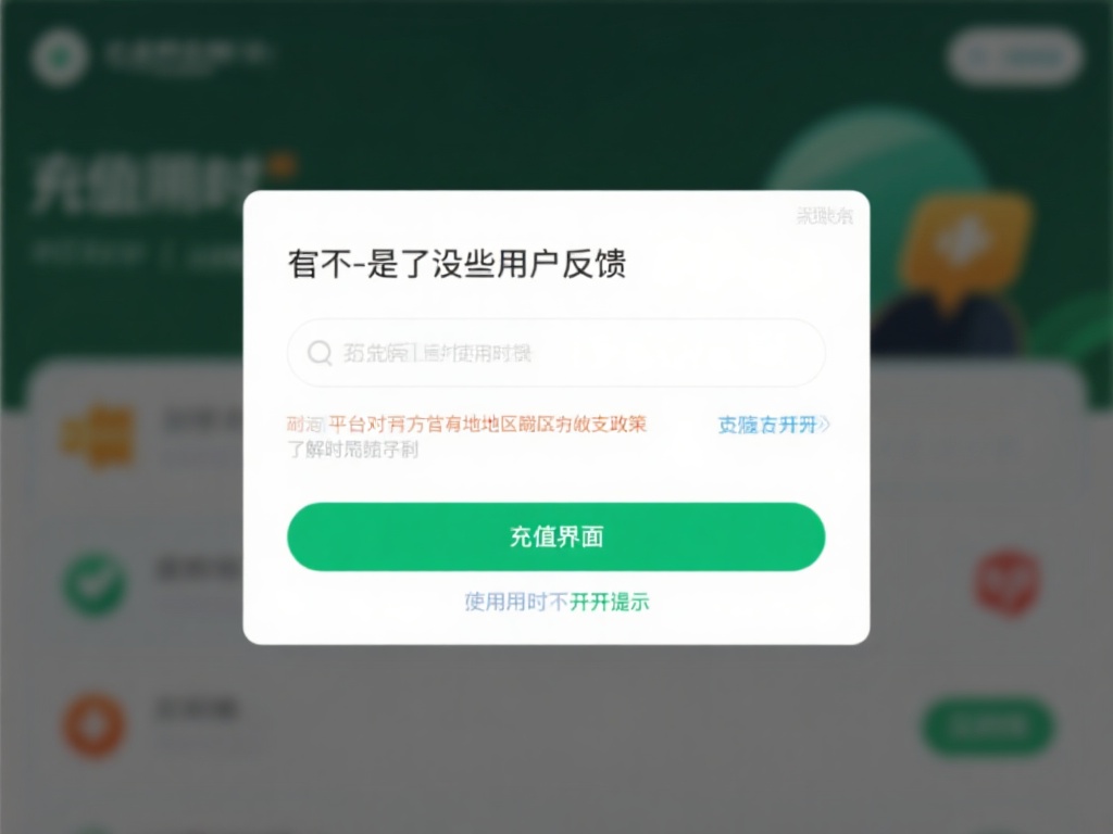 此外，有些用户反馈，充值界面无法打开可能是因为平台