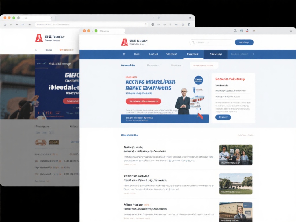 观察页面设计与内容质量
官方网站的设计通常专业且