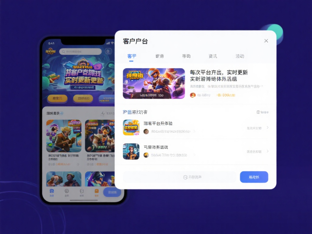 值得一提的是，客户端支持实时更新功能。每次平台推出